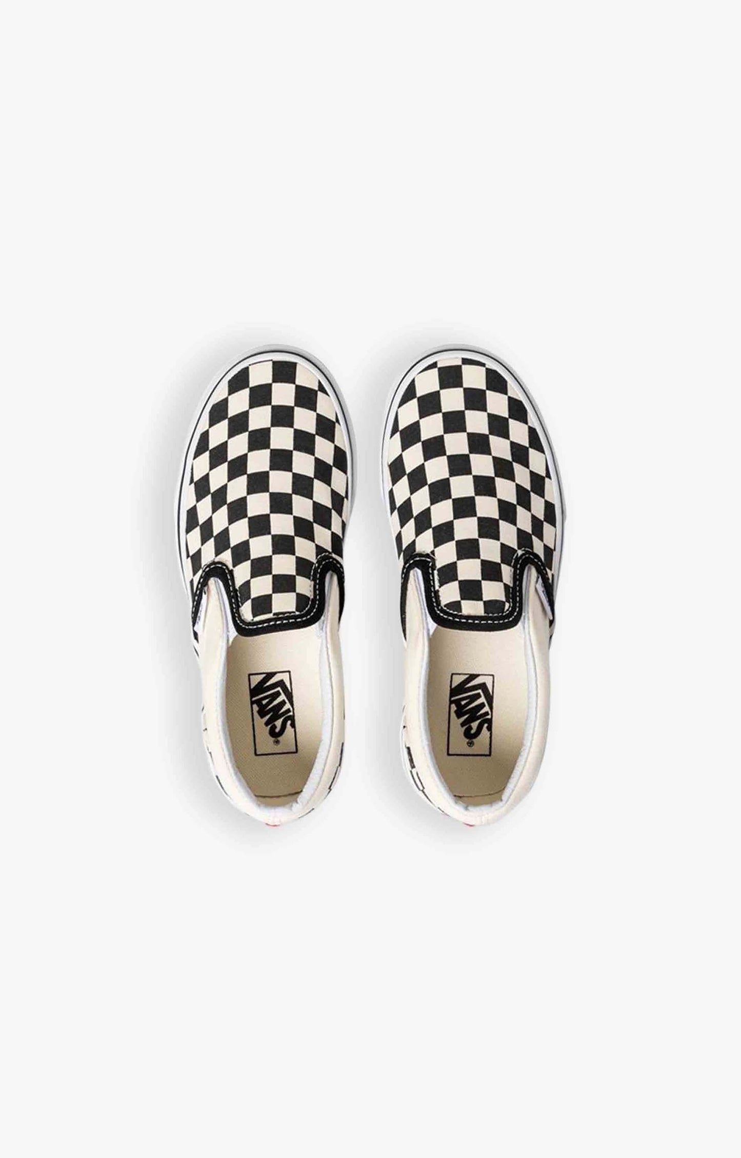 Vans Kids Classic Slip-On Shoes, Checkerboard