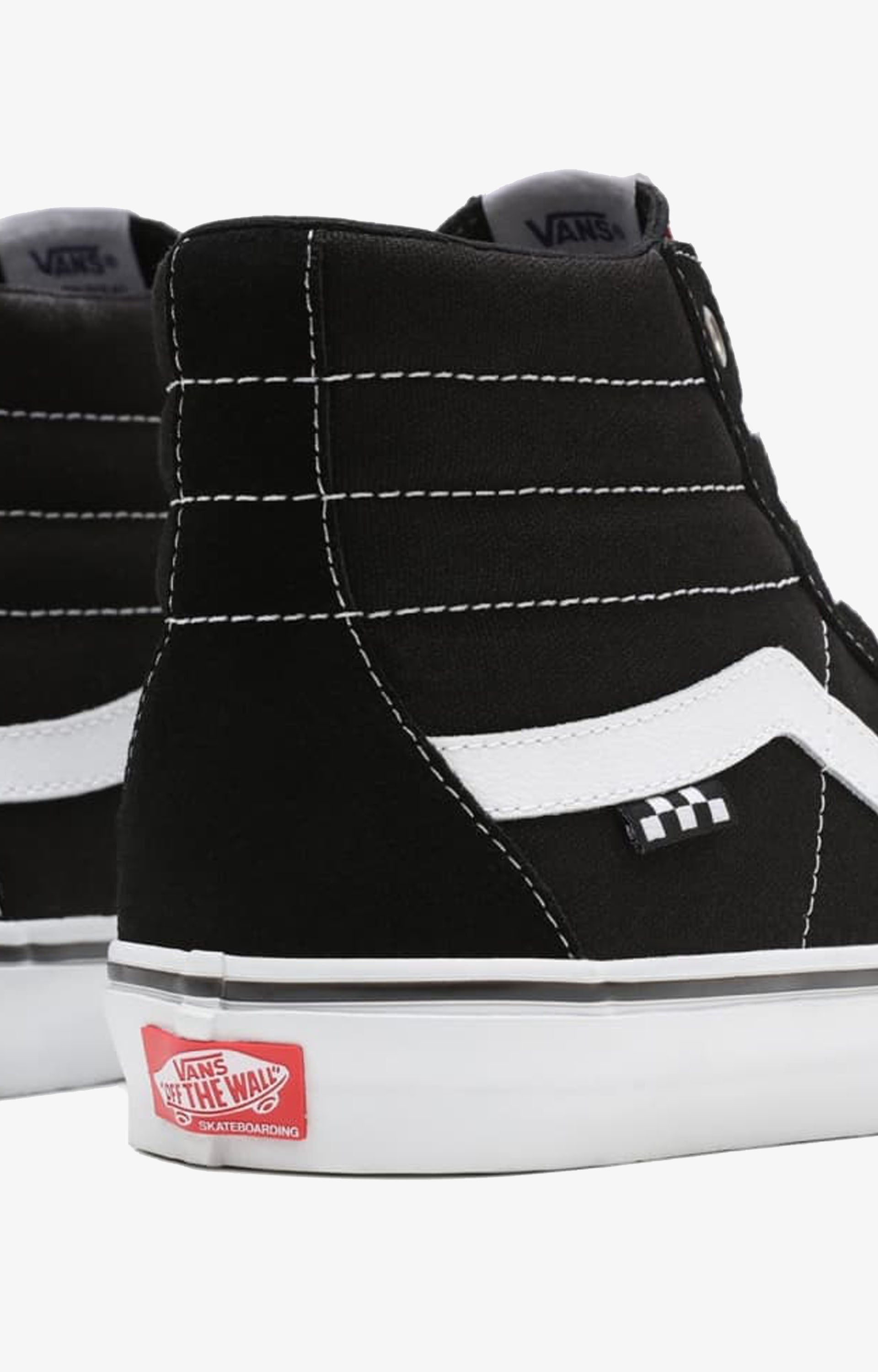 Vans Skate Sk8-Hi Pro Shoes, Black/White