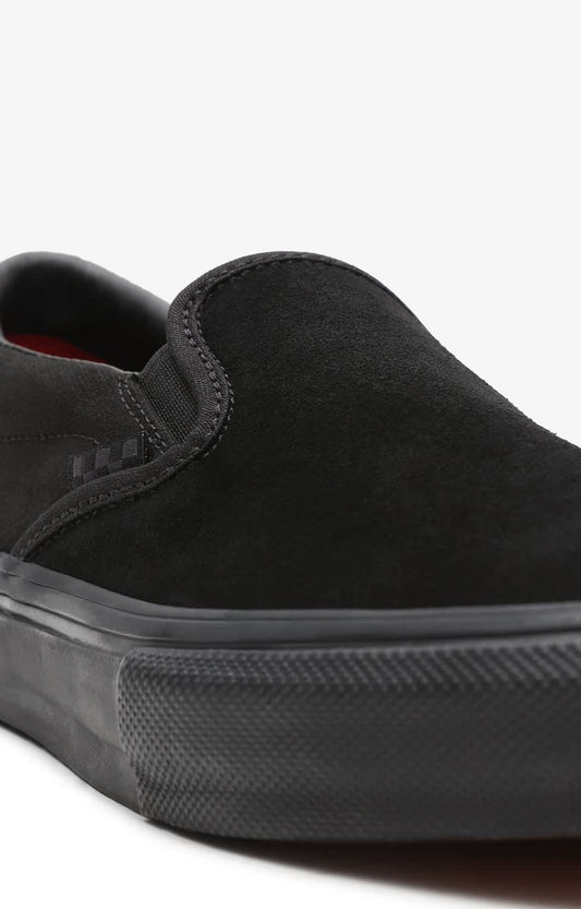 Vans Skate Slip On Classic Pro Shoes, Black/Black
