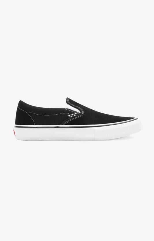 Vans Skate Slip On-Pro Shoes, Black/White