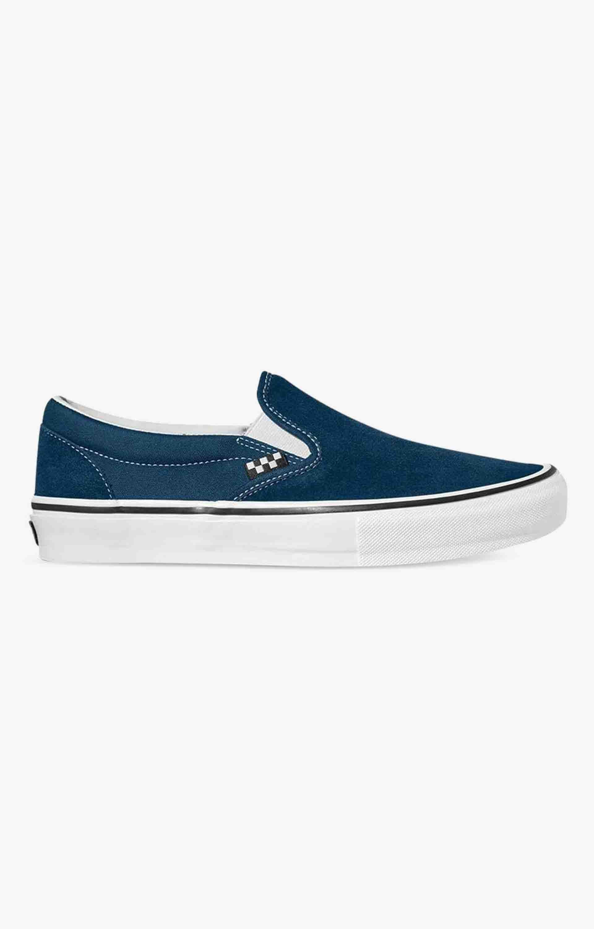 Vans slip on pro two tone navy Clearance