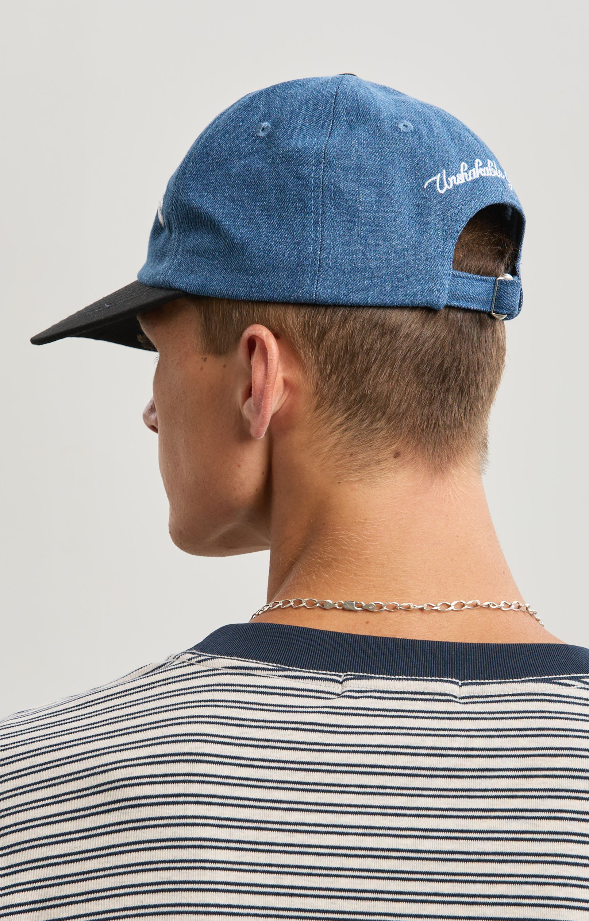 Concrete Skate League Cap, Indigo/Black