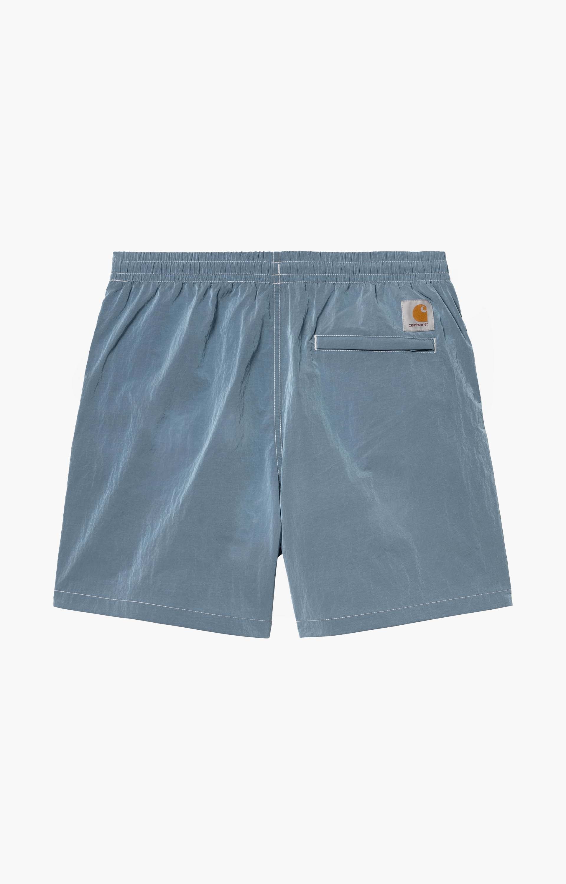Carhartt WIP Canby Swim Shorts, Clay Blue/White