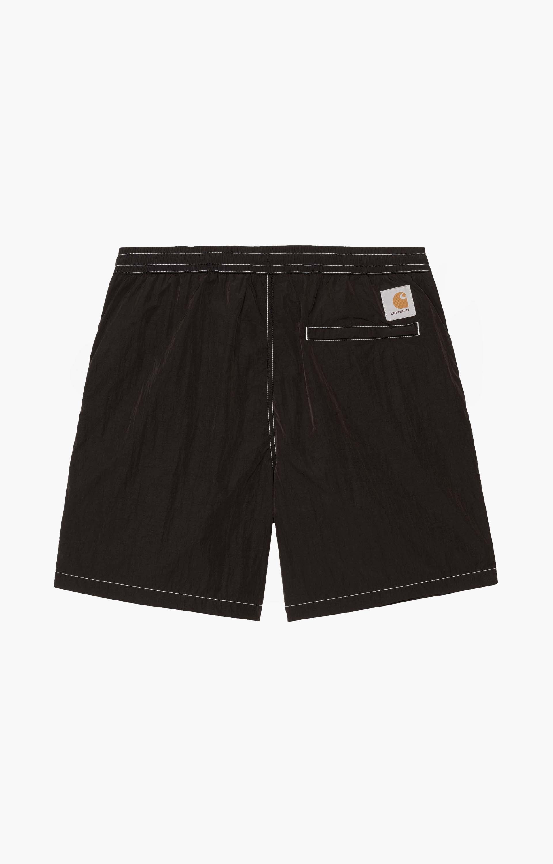 Carhartt WIP Canby Swim Shorts, Black/White