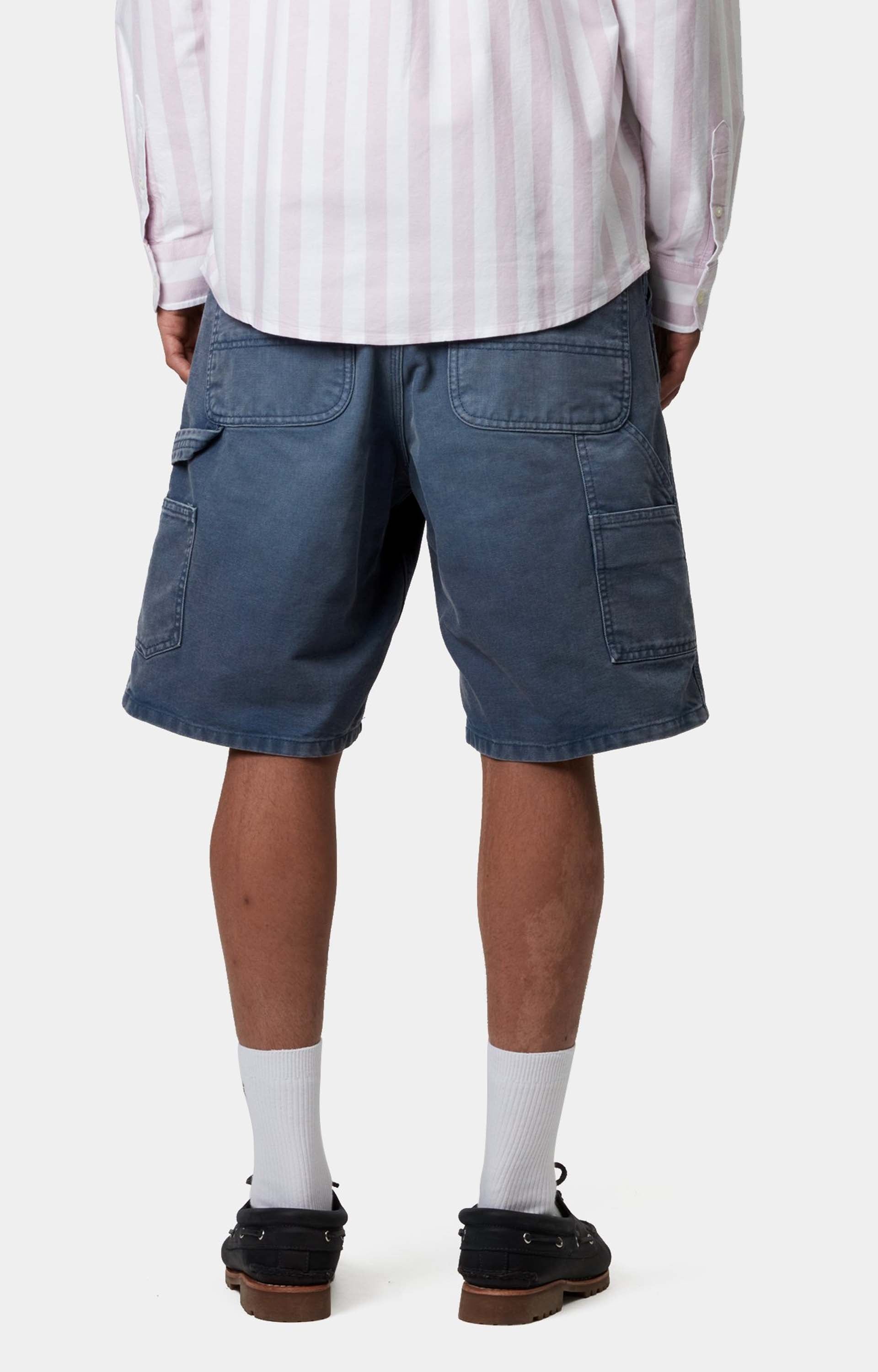 Carhartt WIP Single Knee Short Shorts, Dusky Blue