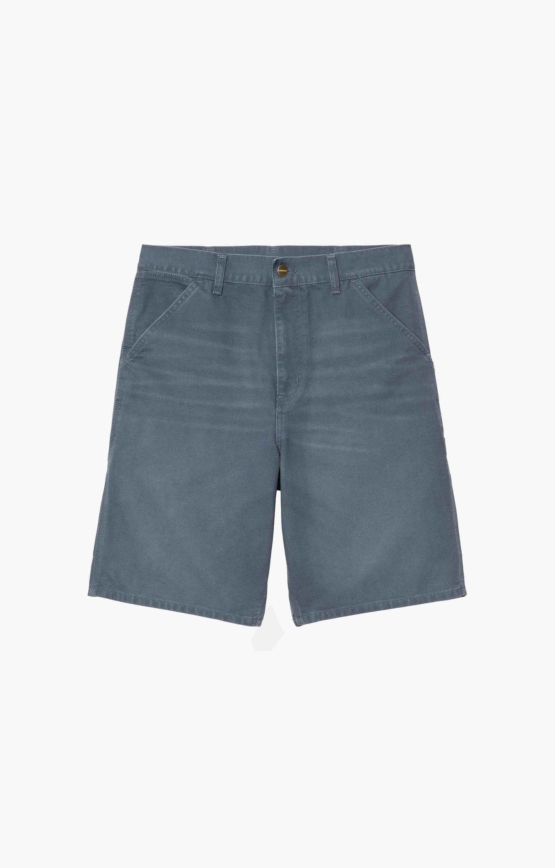 Carhartt WIP Single Knee Short Shorts, Dusky Blue