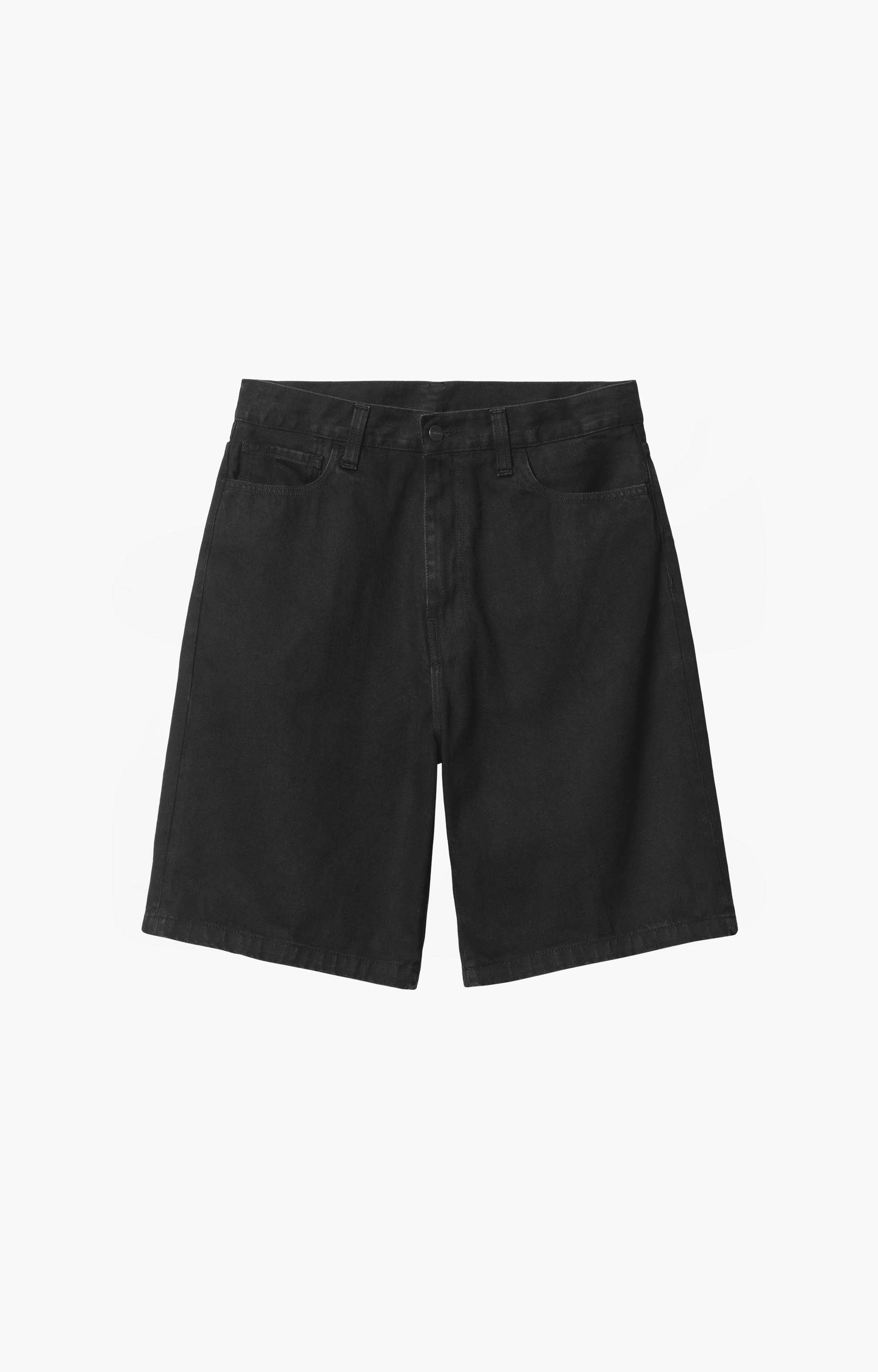 Carhartt WIP Landon Shorts, Black Stone Washed