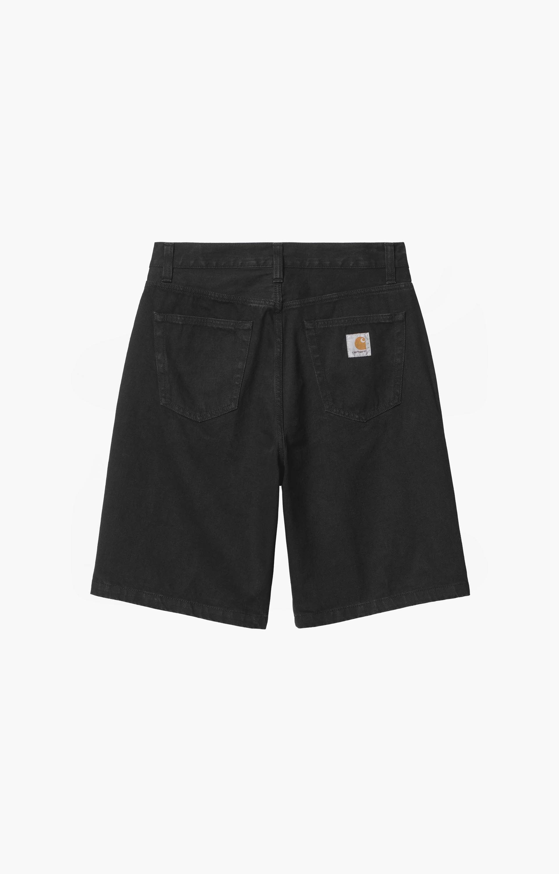 Carhartt WIP Landon Shorts, Black Stone Washed