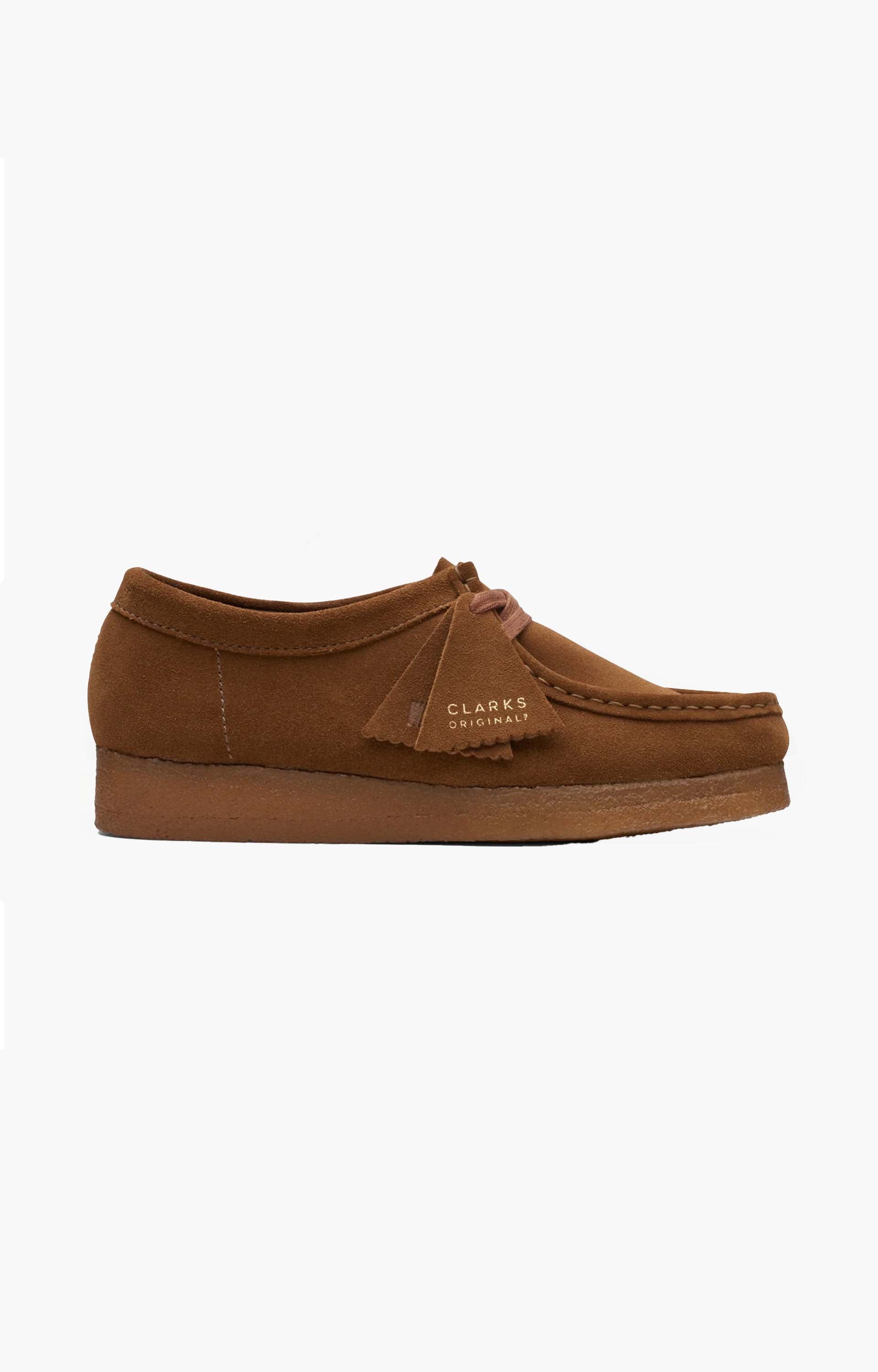 Clarks Originals Wallabee Shoes,Tan Suede