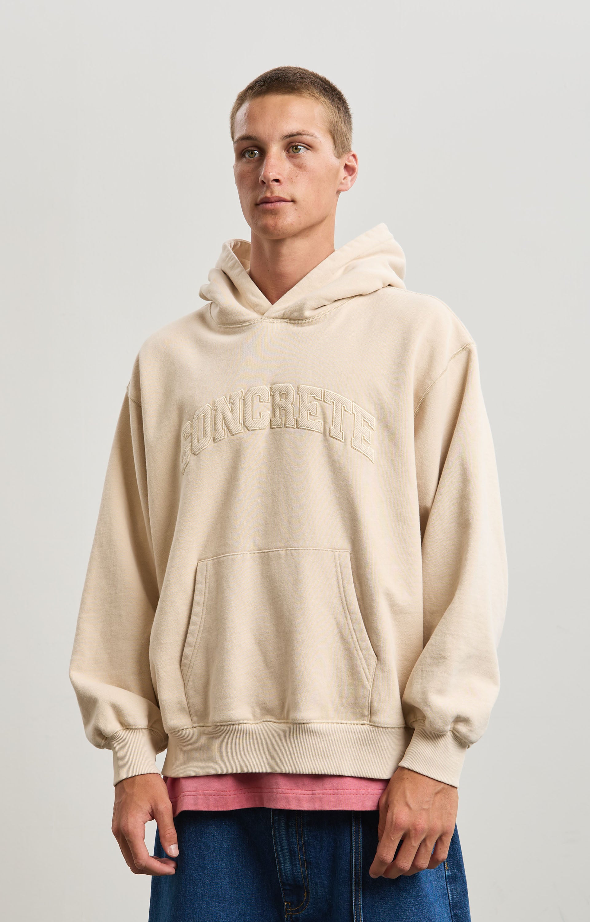 Concrete League Hoodie, Oat