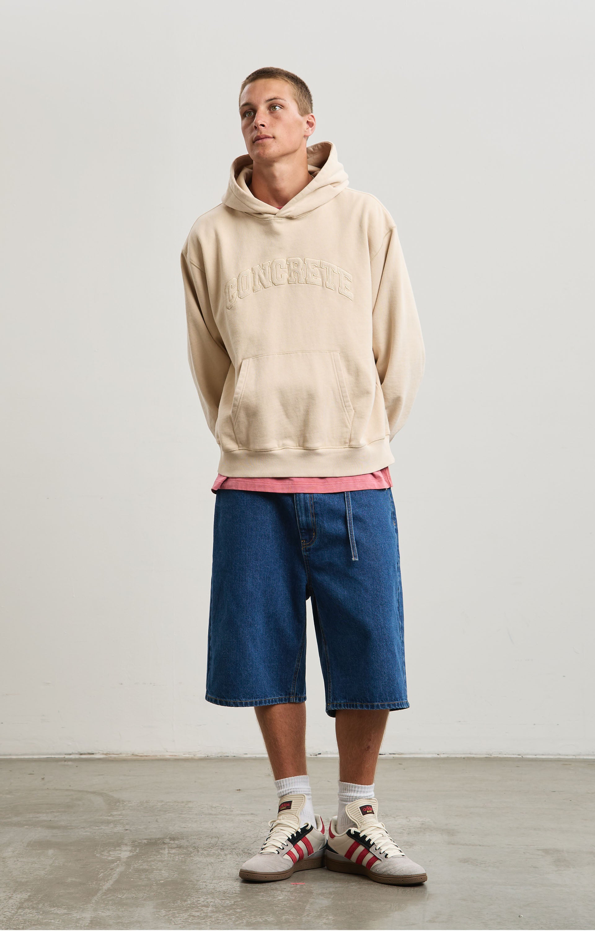 Concrete League Hoodie, Oat