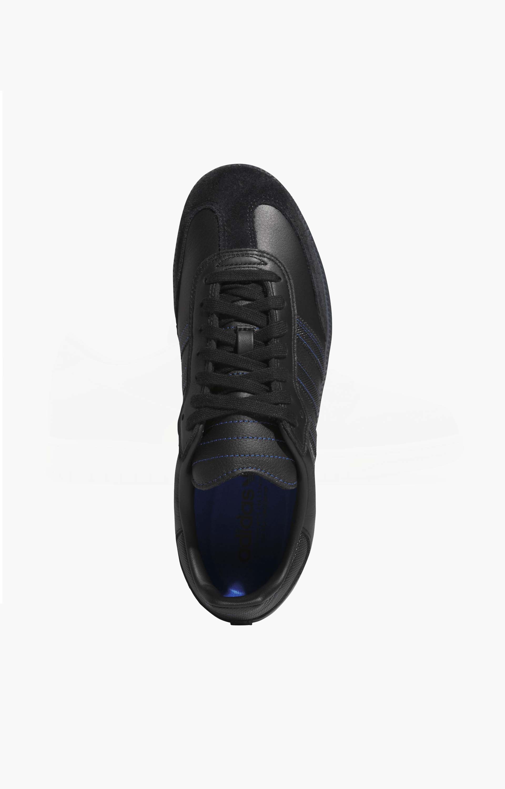 Adidas Samba ADV Shoes, Core Black/Core Black/Royal Blue