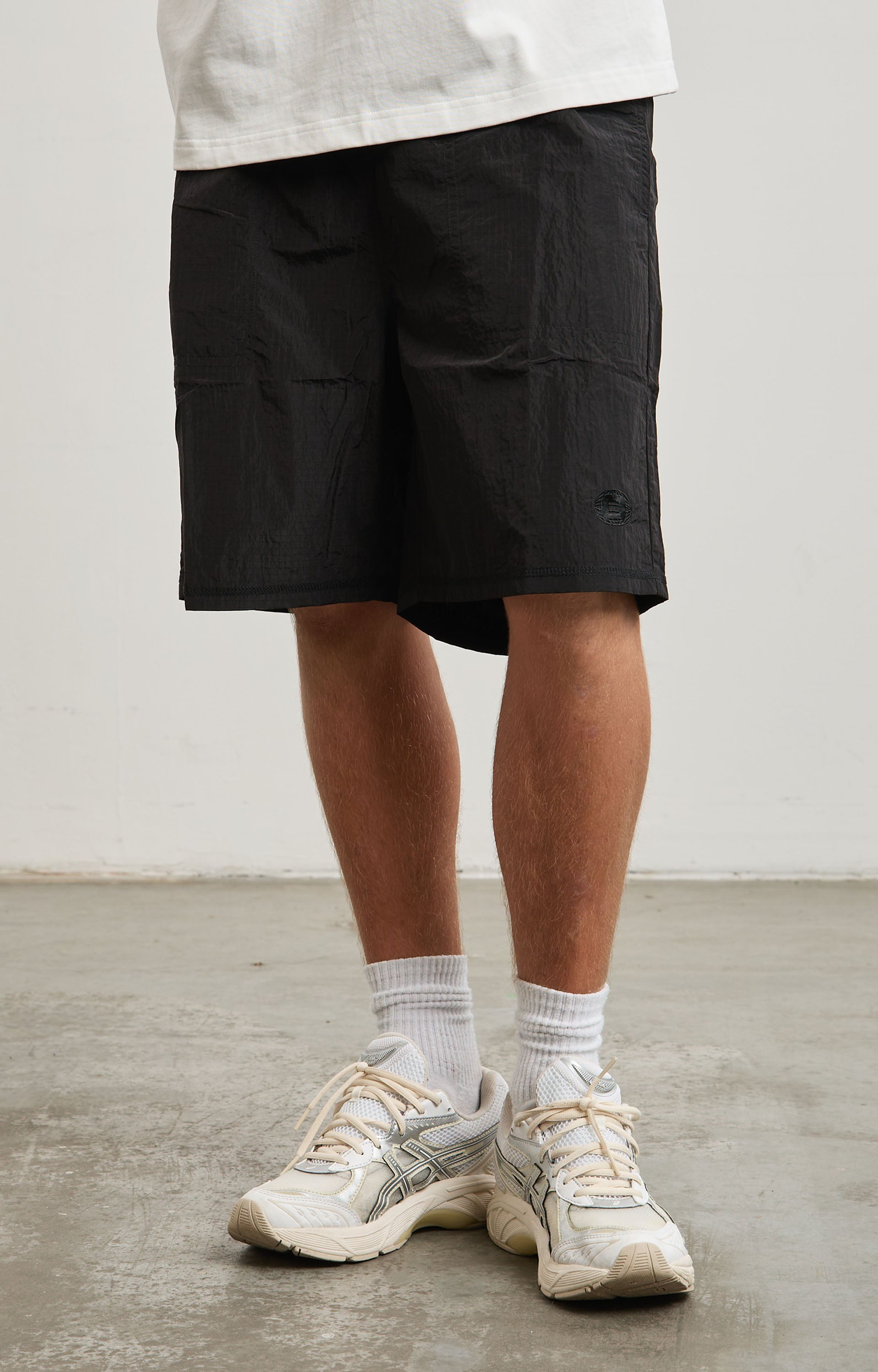 Concrete International Ripstop Nylon Short, Black