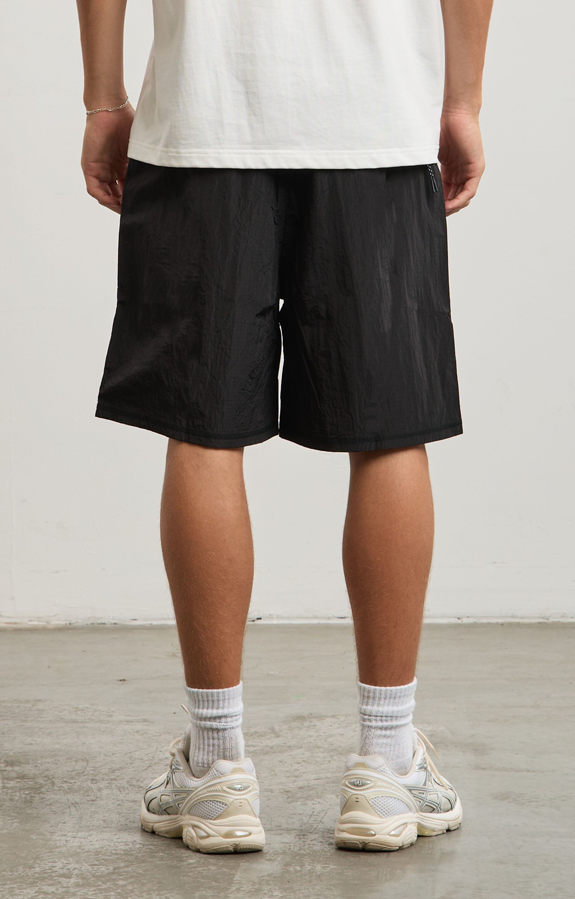 Concrete International Ripstop Nylon Short, Black