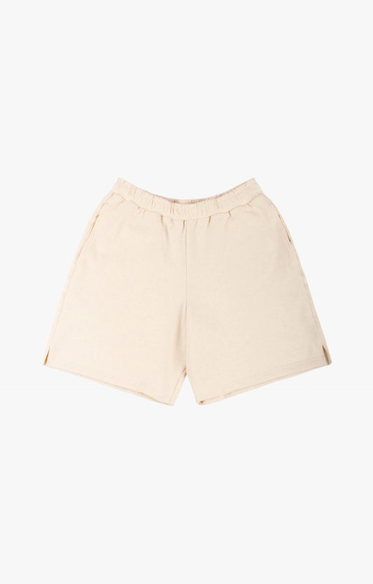 Dime Classic French Terry Shorts, Heather Oatmeal