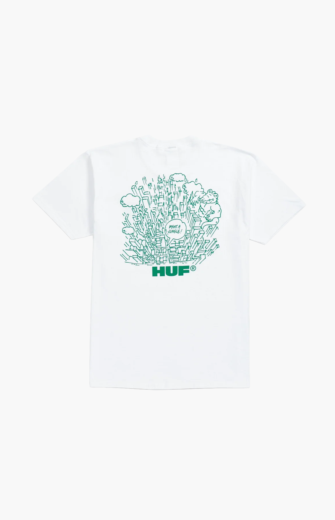 HUF What A Jungle T-Shirt, White