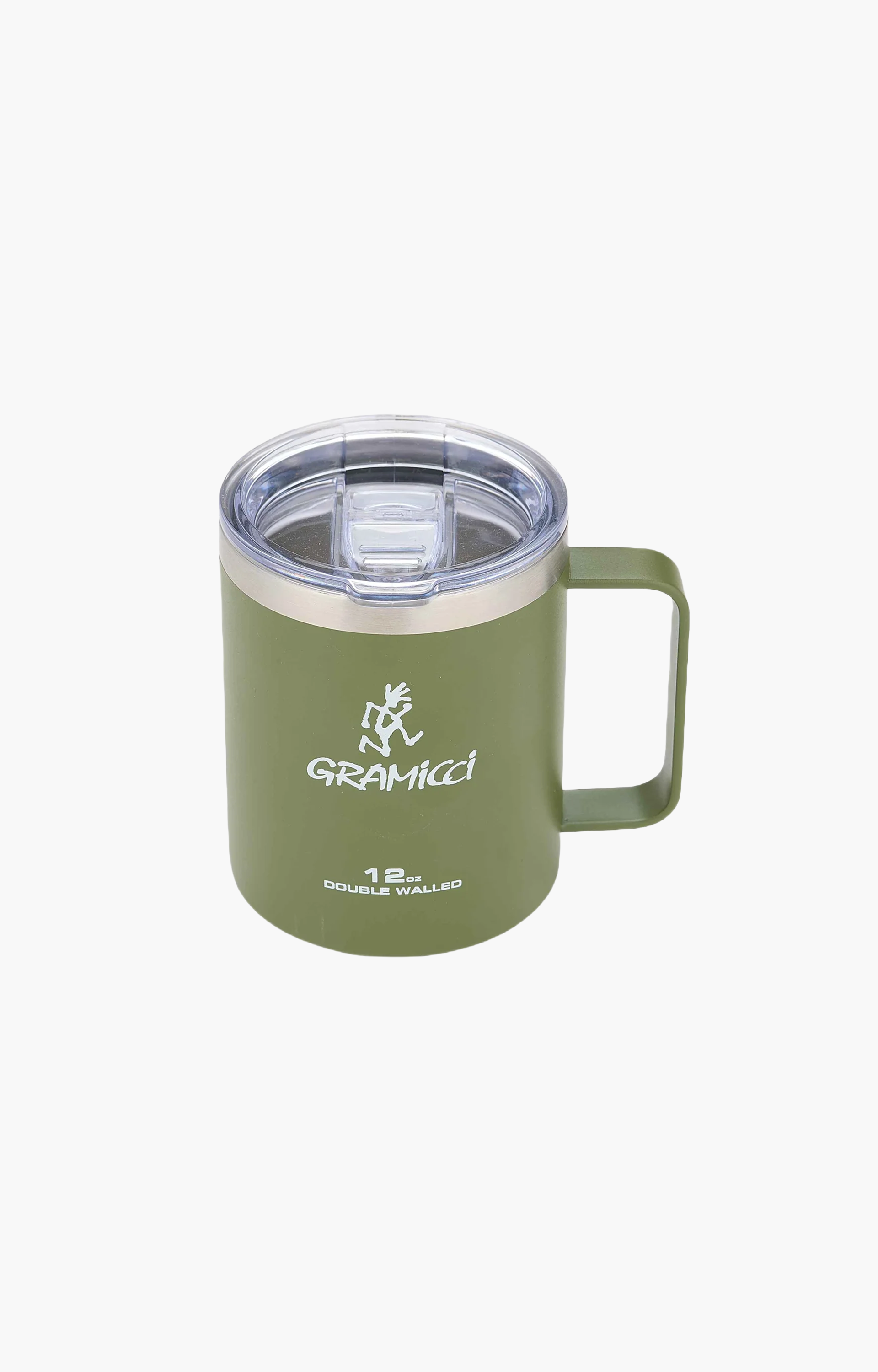 Gramicci Double Walled Stainless Steel Mug, Olive