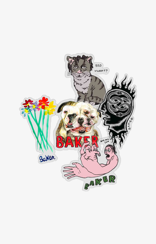 Baker FA22 Assorted Stickers