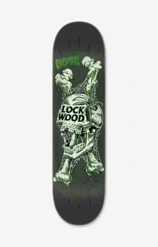 Creature Lockwood Keepsake VX Skateboard Deck, 8.25"
