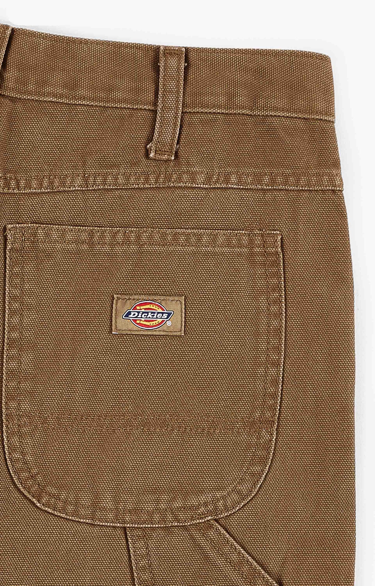 Dickies Relaxed Fit Carpenter Duck Jeans, Rinsed Brown Duck