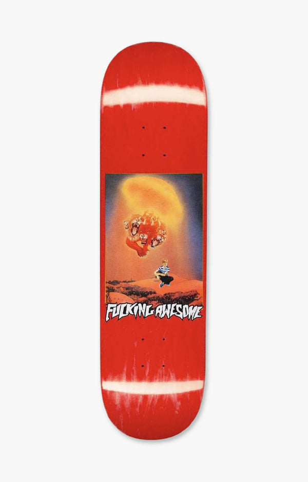 Fucking Awesome Aidan Arrival Skateboard Deck, Red
