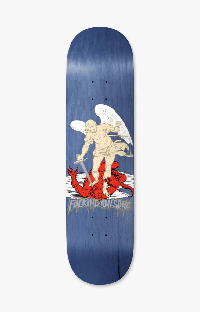 Fucking Awesome Ave Archangel Skateboard Deck, Blue