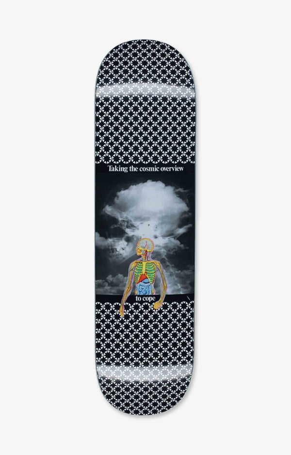 Fucking Awesome Cosmic Overview Black Skateboard Deck, 8.25"