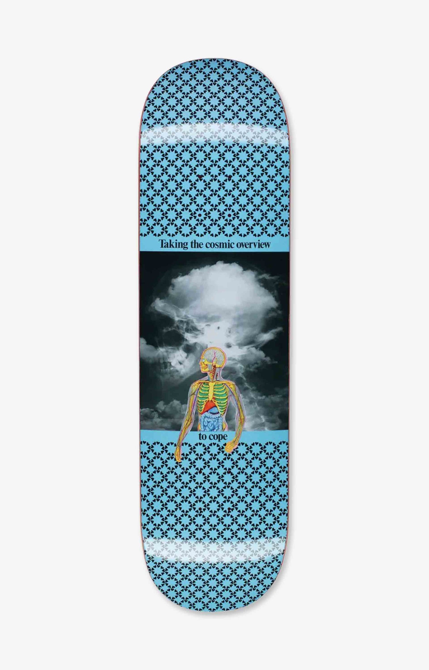 Fucking Awesome Cosmic Overview Sky Blue Skateboard Deck, 8.38"