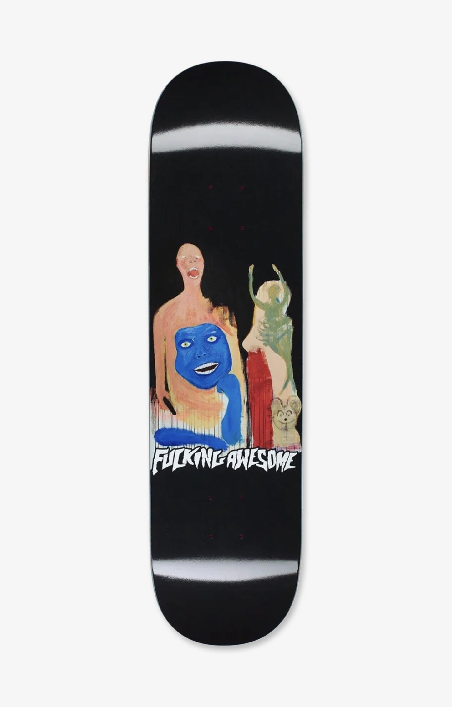 Fucking Awesome Dill Collage II Skateboard Deck, Black