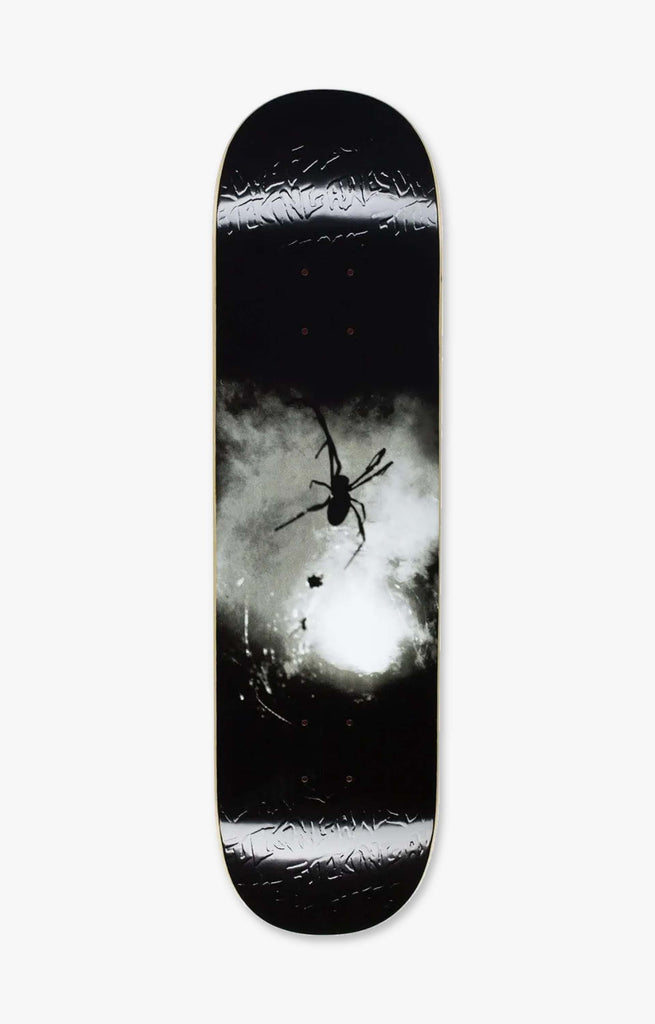 Fucking Awesome Spider Photo Skateboard Deck, Black