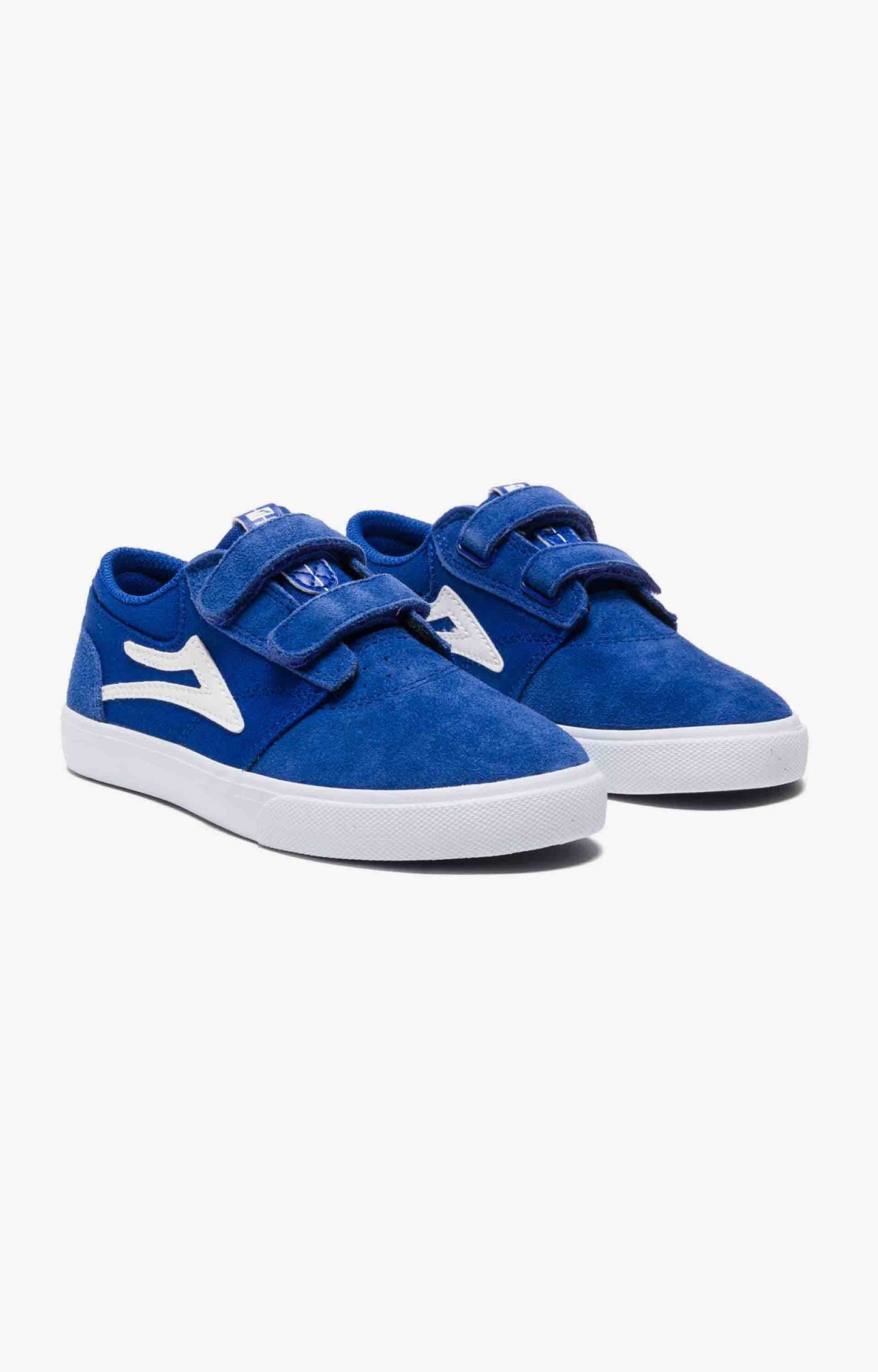 Lakai Griffin Kids Skate Shoe, Blue