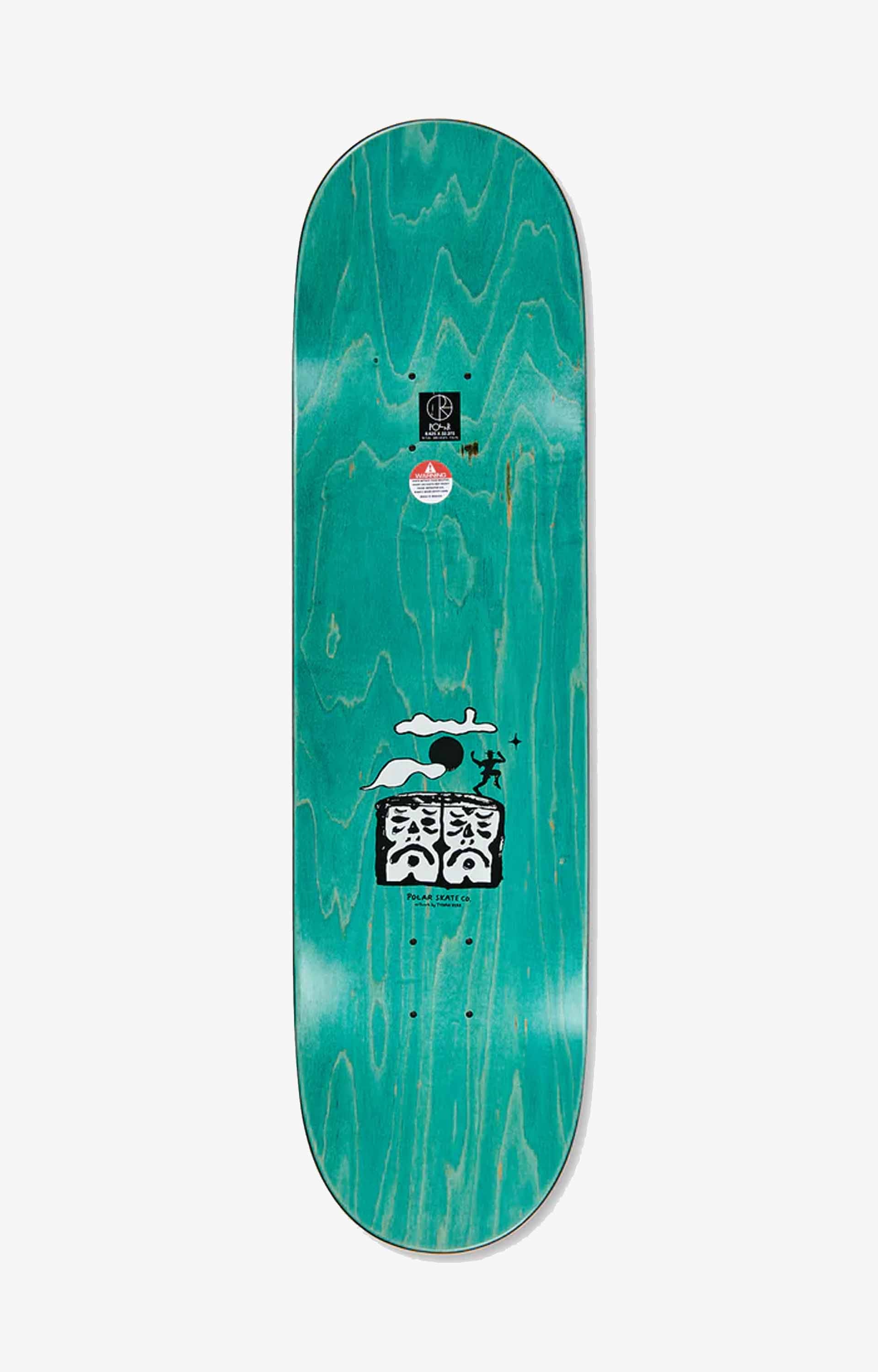 Polar Skate Co Aaron Herrington Seranade Skateboard Deck, 8.0"