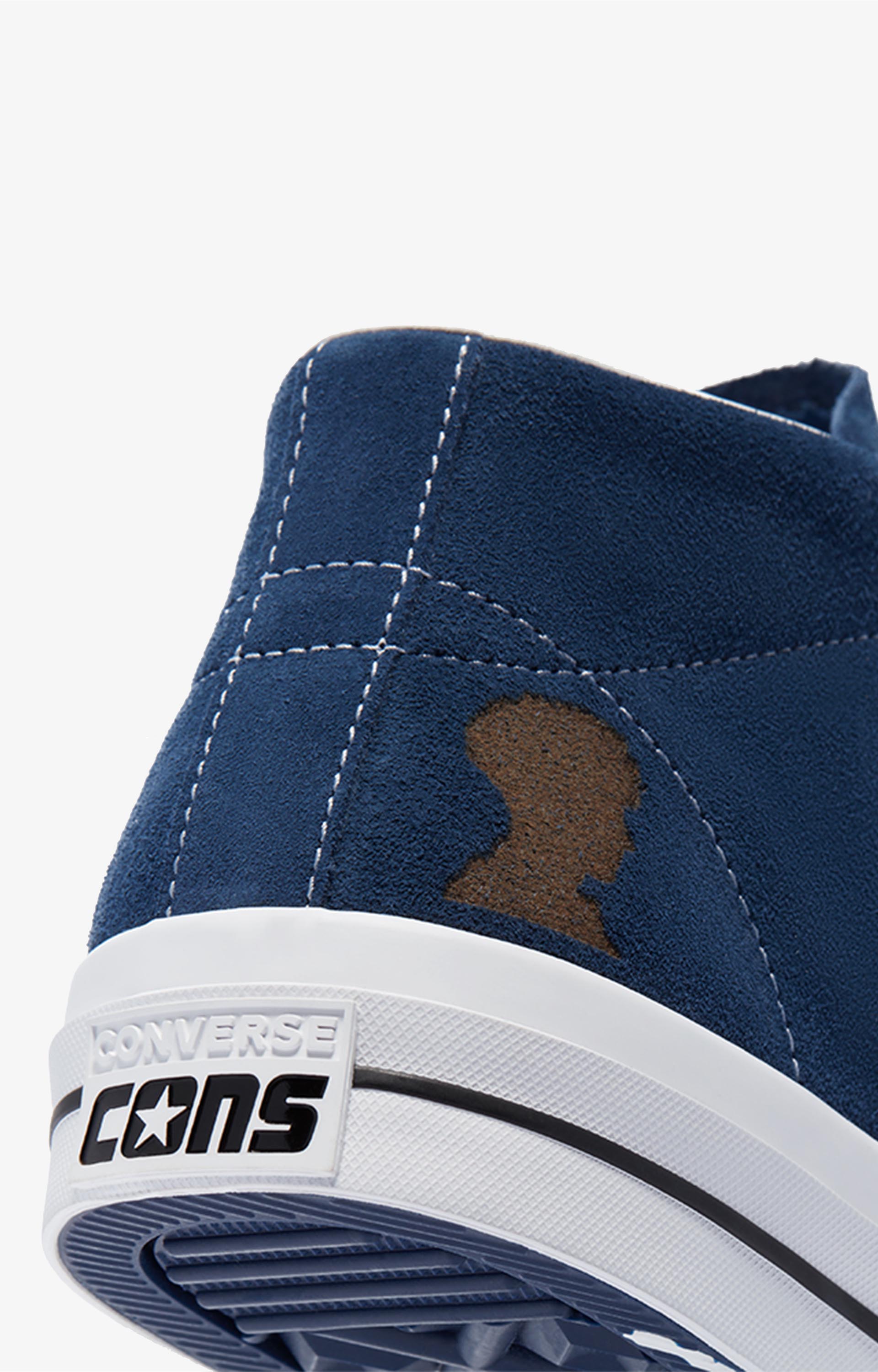 Converse Cons x Ben Raemers Foundation One Star Pro Mid, Navy