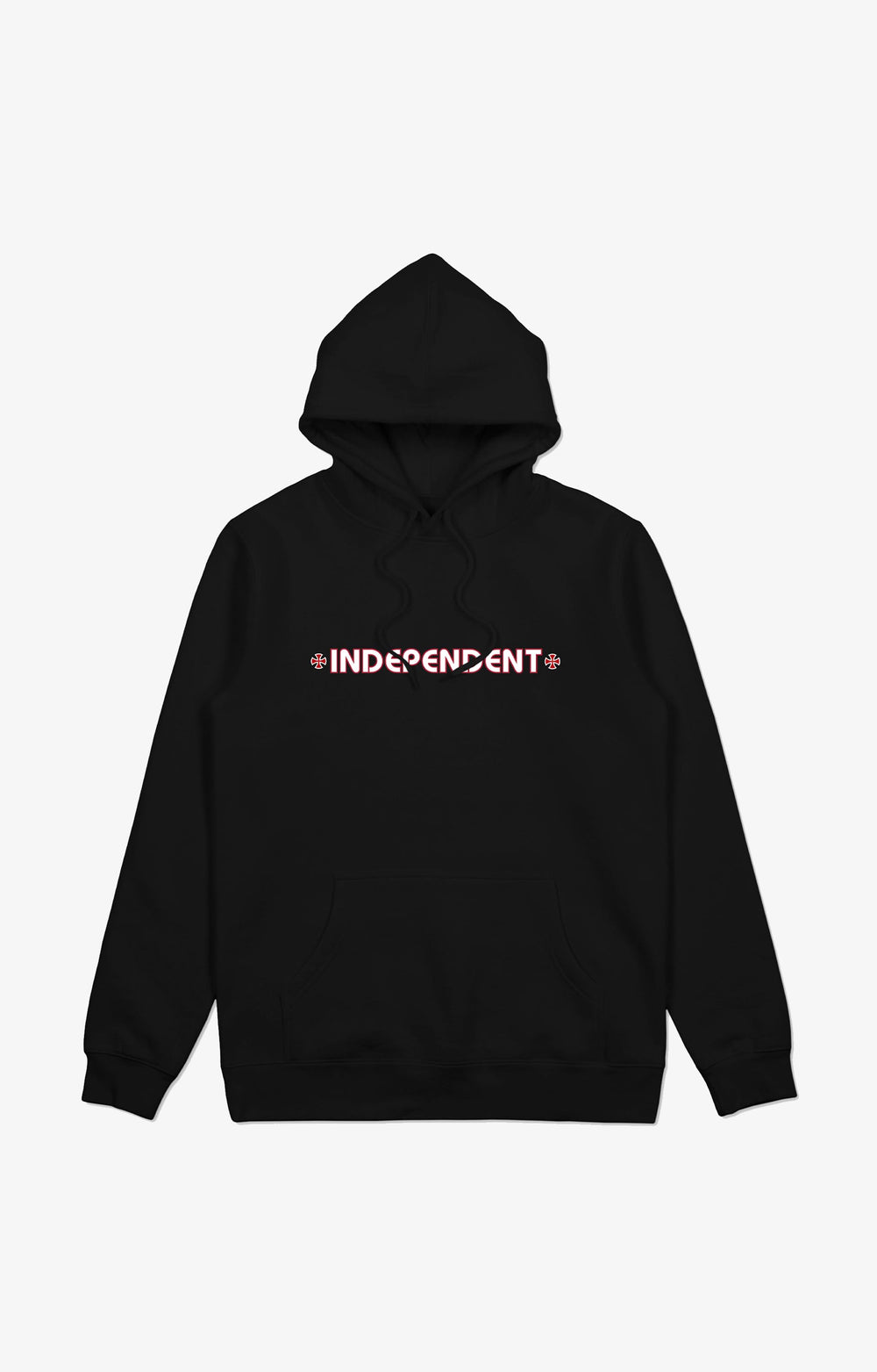 Independent Youth Bar Cross Pop Hoodie, Black