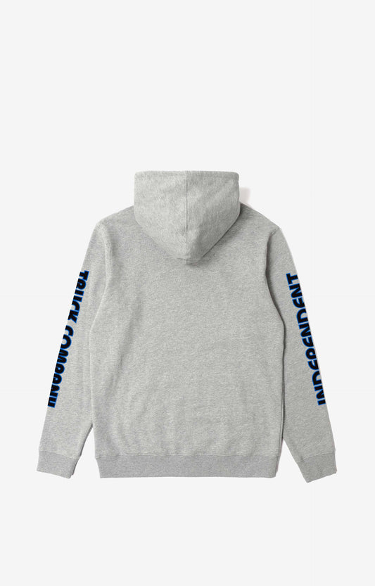 Independent Youth Stacked Hoodie, Grey