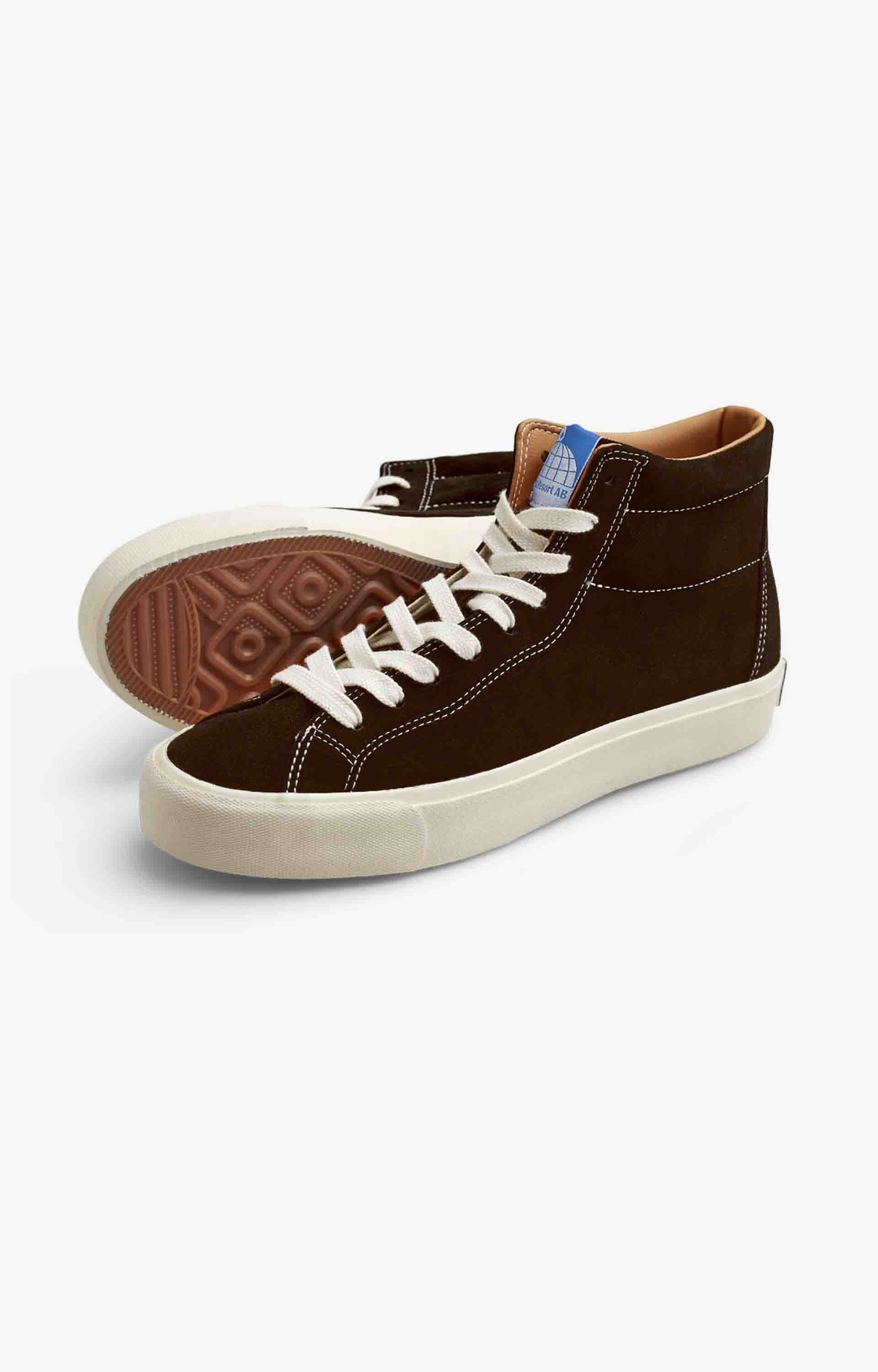 Last Resort AB Suede Hi VM003 Mens Shoe, Brown/White